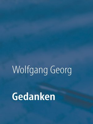 cover image of Gedanken